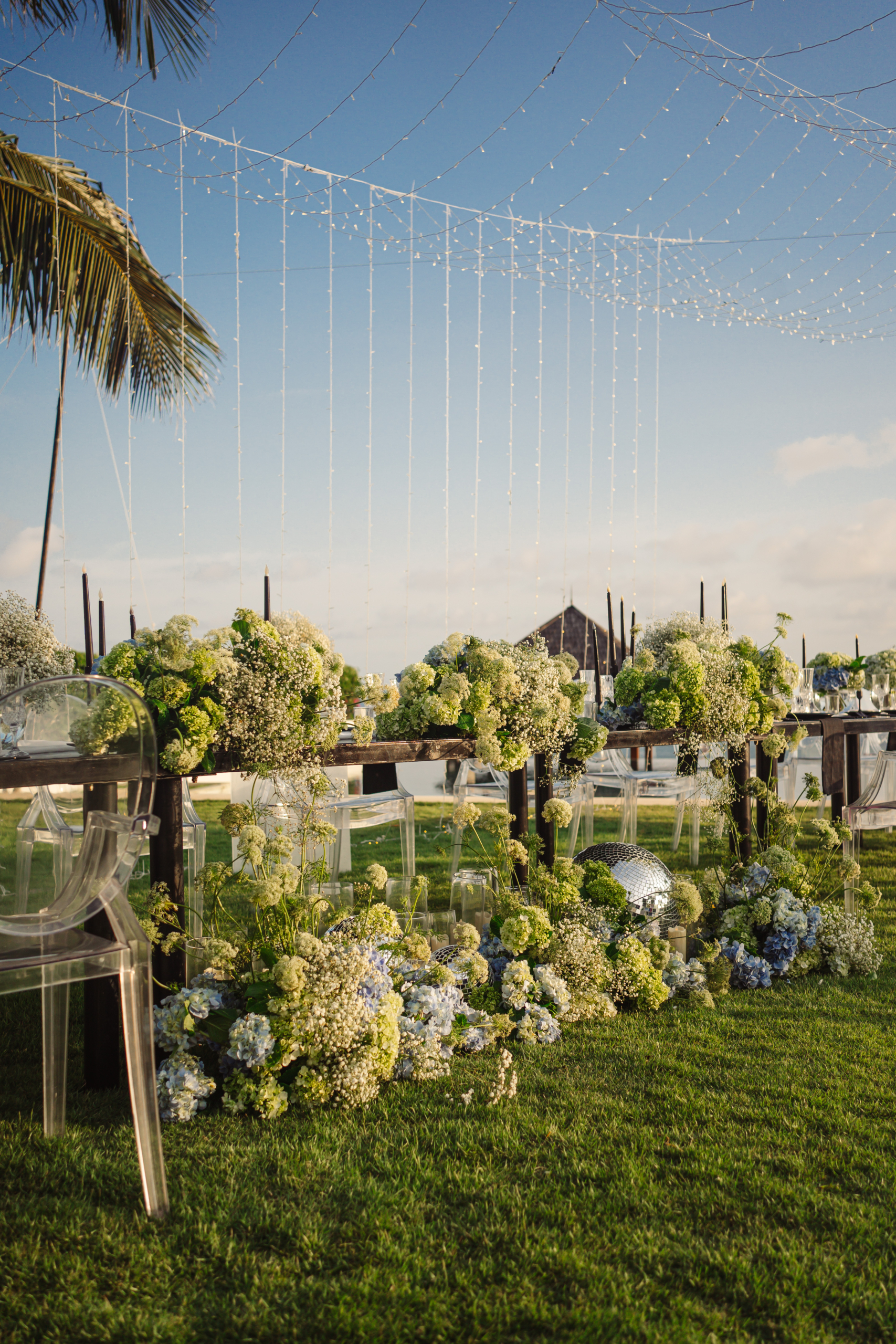 Luxury floral wedding décor in Bali